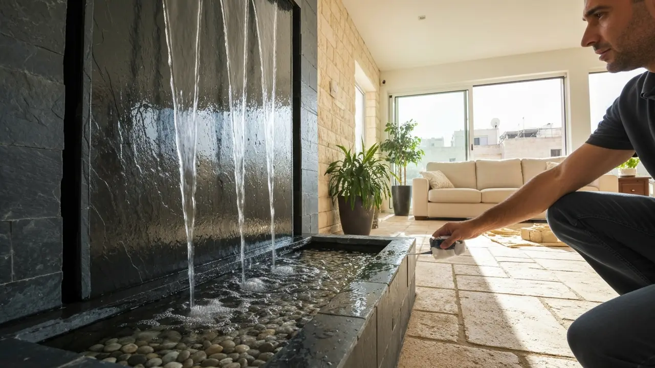 מפל מים בבית: איפה למקם אותו ואילו טעויות תכנון עולות כסף - גנן