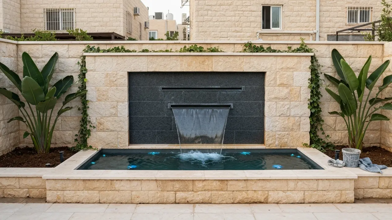 ניסיתם לבנות מפל מים לגינה וזה מסתבך? מתי משתלם בעל מקצוע - גנן
